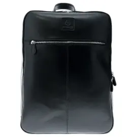 Rugzak voor laptop 15,6" Exactive in zwart leer 