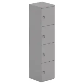 Tour 4 cases LOK 40x175 zonder gleuf en sleutels, zilver 
