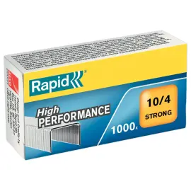 1000  Nietjes N&deg;10 10/4 mm Rapid Strong - RAPID 