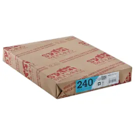 125  Witte tekenpapier vellen formaat 24 X 32 cm - 240 g 