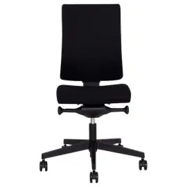 Navigo-stoel met stof, synchroonmechanisme - zwarte schaal 