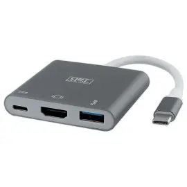 Adapter Video Multiport Type C naar HDMI/ USB 3.1 / USB C 
