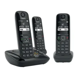3  Draadloze telefoons Trio Gigaset AS690A met antwoordapparaat 
