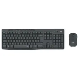 Stille kit draadloos toetsenbord + draadloze muis MK295 - AZERTY - LOGITECH 