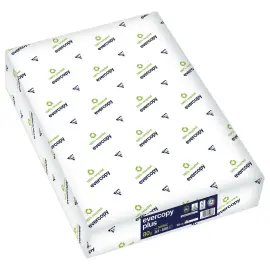 5  Pakken van 500 vellen wit 100% recycled A3 papier 80g EVERCOPY 