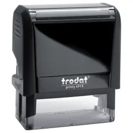Personaliseerbare stempel Printy 4915 - Zwart - 70x25 mm - TRODAT 