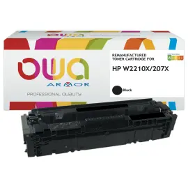 Zwarte cartridge ARMOR equivalent HP 207X W2210X 