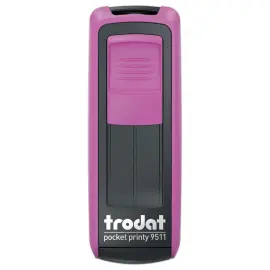 Mob persona stempel Printy 9511 roze -38 x 14 mm -  max. 4 lijnen 
