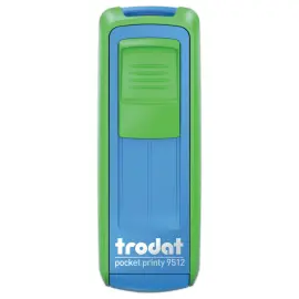 Mob persona stempel Printy 9512 groen - 47 x 18 mm-  max 5 lijnen 