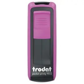 Mob persona stempel Printy 9512 roze -47 x 18 mm-  max 5  lijnen 