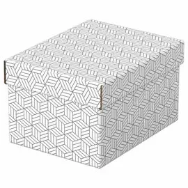 3  Opbergdozen Home - Maat S - Wit - ESSELTE 