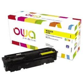 Cartridge ARMOR compatibel HP 415X W2032X Geel 