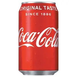 Pack van 24 blikken Coca Cola FAT 33 CL 