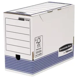 10  Archiefdozen Banker's box - automatische montage - Rug 15 cm 