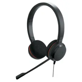 Bedrade telefoonhoofdtelefoon JABRA - Evolve 20 MS USB-A - 2 oordopjes 