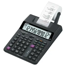 Casio HR150 RCE printer calculator met adapter 12 cijfers 