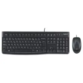 Logitech MK120 AZERTY bedrade toetsenbord + muis set 