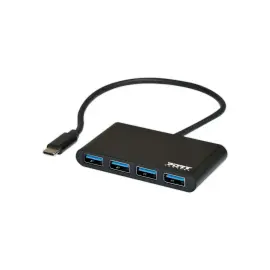 USB type-C hub naar 4 USB 3.0 poorten 