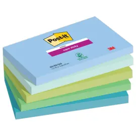 005 Super sticky memoblaadjes Collectie Oasis, 76 x 127 mm 