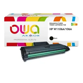 Toner ARMOR zwart compatibel met HP W1106A - zeer zeer hoge capaciteit 