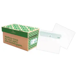 200  Witte gerecycleerde enveloppen - C6 - GPV GREEN RECYCLE STANDARD 