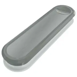 Plastic doos met bestek -  Grijs deksel 