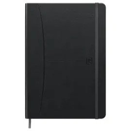 Cahier Signature gebonden A5 160 pagina's gelijnd. Zwart 