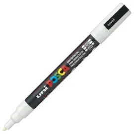 Verfstift uni-POSCA - fijne punt - wit 