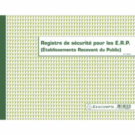 Bezoekersregister voor openbare ruimtes - 24x32cm - EXACOMPTA 