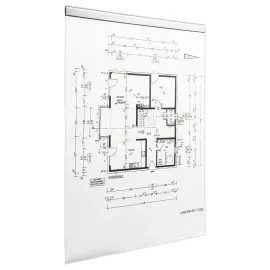 5  Magnetische staven met zelfklevende bevestiging - Lengte 29,7 cm - Zilver - DURABLE 