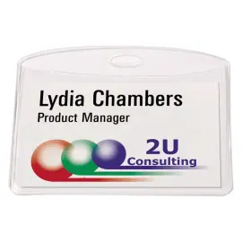 20  Hoezen voor badges - 9 x 6 cm - AVERY 