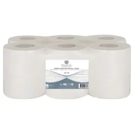 6  Papierrollen centrale afwikkeling - diameter 19 cm - FIDUCIAL OFFICE SOLUTIONS 
