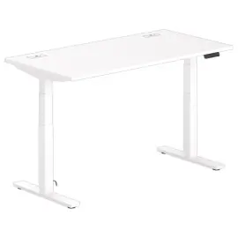 Bureau BERNE elektrisch 160 x 80 wit/wit 