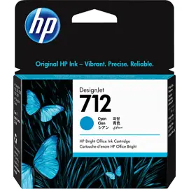 HP inktcartridge J 712 3ED67A Cyan 29 ml 