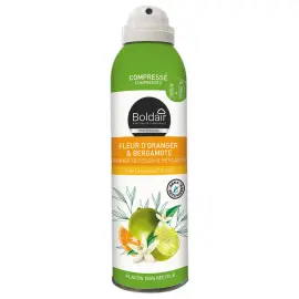 Desodoriserende geurverdrijver BOLDAIR Oranjebloesem-Bergamot 250ml 
