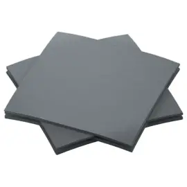 180  Cocktail servetten 20 x 20 cm - grijs 