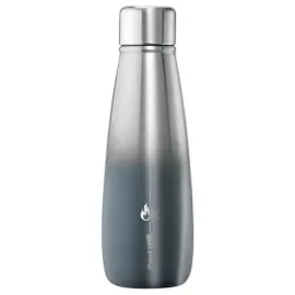 Isothermische roestvrijstalen fles 50 cl, kleur grijs 