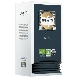 Doos van 25 zakjes Kusmi Tea Bio Earl Grey thee 
