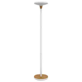 Staanlamp Baly Bamboo - LED - Wit - UNILUX 