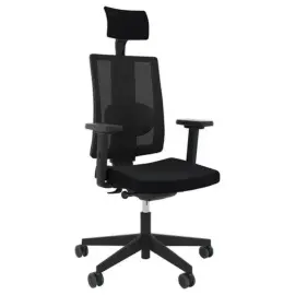 Stoel NAVIGO ERGO - Synchroon - 2D hoofd- + armsteunen - Gemonteerd 