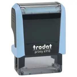 Tampon TRODAT Printy 2L 4910 personaliseerbaar - Pastelblauw 