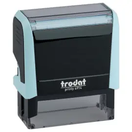 Tampon TRODAT Printy 6L Maxi 4914 personaliseerbaar - Pastel blauw 
