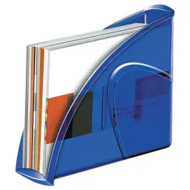 Tijdschriftenhouder CEP Pro Happy-Dos 8 cm - Blauw 