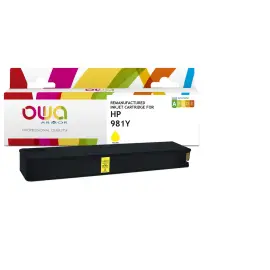 Gele inktcartridge - &eacute;quiv. HP L0R15A - K20793OW OWA 