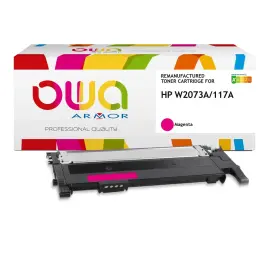 Toner eq. HP W2073A - Maxi capaciteit - Magenta - OWA 
