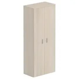 Hoge melamine kast 2 deuren 197x80x42cm acacia 
