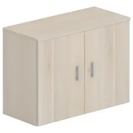 Lage melamine kast 2 deuren 73x100x42cm licht acacia 