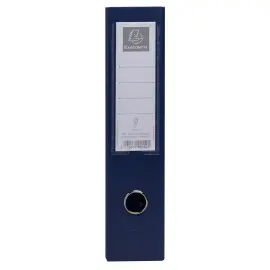 Vouwbare tijdschriftenhouder EXACOMPTA in polypro- Rug 7cm- blauw 