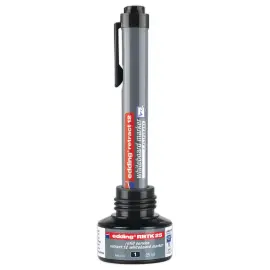 Opladen van blauwe inkt voor retractable marker voor whiteboards R 