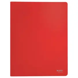 Documentbeschermer recycled PP - 40 hoezen - rood 
